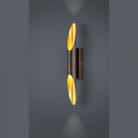 Applique murale à LED, OSRAM, 600 lumens, éclaire vers le haut et vers le bas, éclairage de cage d'escalier, éclairage de café, éclairage de bar, éclairage de couloir, éclairage de lit, applique murale de chambre à coucher, applique murale de salon, éclairage d'intérieur, éclairage de salon, IP20