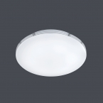 Moderne dimmbare LED-Deckenleuchte 41 cm Durchmesser in weiß