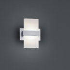 LED Wandleuchte, Rechteckig, Aluminium, Weiß, OSRAM, 13 cm x 18 cm, Flurbeleuchtung, Schlafzimmer Wandleuchte, Hotel Wandbeleuchtung, Treppenhausbeleuchtung, Café Wandleuchte, Wohnraumbeleuchtung, Innenleuchte, Hotel Wandlampe