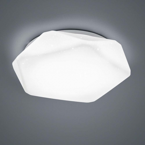 LED-Deckenlampe mit Starlight-Cover in modernem Design und 43 Durchmesser