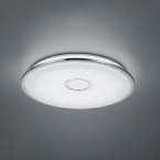 LED Deckenleuchte, Dimmbar, 65 cm Ø, Fernbedienung, 11000 LM, Wohnraumbeleuchtung, Konferenzraumbeleuchtung, Schlafzimmerbeleuchtung, Hotelzimmerbeleuchtung, Flurlicht, Bürolampe