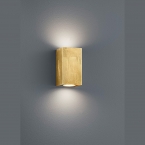 Wandleuchte, Rechteckig, Up and Down Beleuchtung, 15 cm x 8 cm, Flurbeleuchtung, Wartezimmerleuchte, Praxis Wandlampe, Hotelleuchte, Restaurant Wandleuchte, Schlafzimmer Wandstrahler, Innenraumbeleuchtung, Wohnraumbeleuchtung, IP20