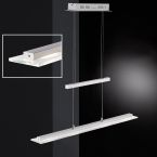 LED Pendelleuchte, Höhenverstellbar, 1400 Lumen, Dimmer, Esszimmer Hängeleuchte, Büro Pendelleuchte, Wohnraumleuchte, Küchen Hängeleuchte, Innenraumleuchte, Tresenleuchte, Thekenleuchte, Officeleuchte, IP20