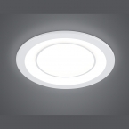 LED Einbauleuchte, Deckenstrahler, Weiss, 15 cm Ø, 1040 Lumen, Deckenleuchte, Hotel Deckeneinbaustrahler, Esszimmer Deckenstrahler, Küchenleuchte, Café Einbaustrahler, Flurleuchte, Dielen Einbaustrahler, Innenraumbeleuchtung, Wohnraumbeleuchtung, IP20