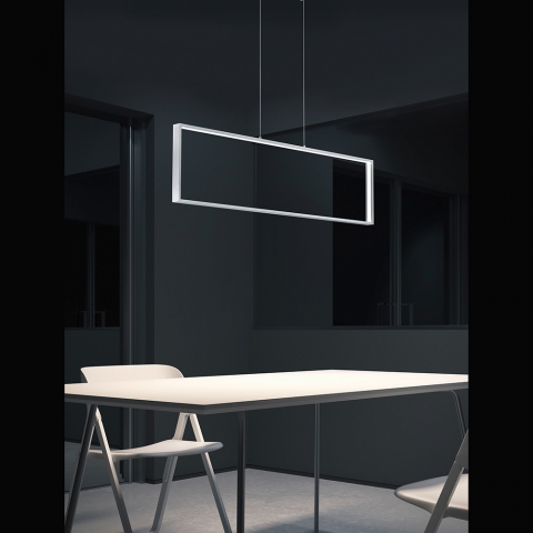 LED-Pendelleuchte dimmbar mit einer Länge von 114 cm