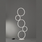 Ringförmige Design LED-Stehleuchte mit tollem Licht