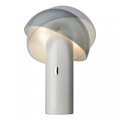 Sompex LED Tischleuchte, Bettleuchte, Nachttischleuchte, Sideboardbeleuchtung, Dimmer, Weiss, 450 Lumen, 3000 Kelvin, Batteriebetrieben, Cafébeleuchtung, Sideboardbeleuchtung, Kommodenleuchte, Innenraumbeleuchtung, Wohnraumbeleuchtung, IP20