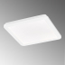 LED Deckenleuchte, Weiß, Quadratisch, Dimmer, IP44, 30 cm x 30 cm, Balkon Deckenleuchte, Flurbeleuchtung, Wartezimmerleuchte, Außen Deckenlampe, Dielenbeleuchtung, Terrassen Deckenlicht, Kellerlicht