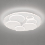Plafonnier LED, Lampe de cabinet, Lampe d'hôtel, Télécommande, Changeur de couleur, Variateur, Blanc, Plat, Économie d'énergie, 3700 lumens, Plafonnier de salle d'attente, Lampe d'hôtel, Plafonnier de salle d'attente, Éclairage de café, Plafonnier de restaurant, Lampe de bureau, Éclairage intérieur, Éclairage de bureau, Éclairage domestique, IP20