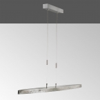 Suspension LED, hauteur réglable, variateur, changement de couleur, 106 cm x 10 cm, éclairage de café, lampe d'hôtel, lampe de comptoir, lampe de comptoir, suspension d'hôtel, lampe de salle à manger, suspension de cuisine, éclairage intérieur, éclairage domestique, IP20