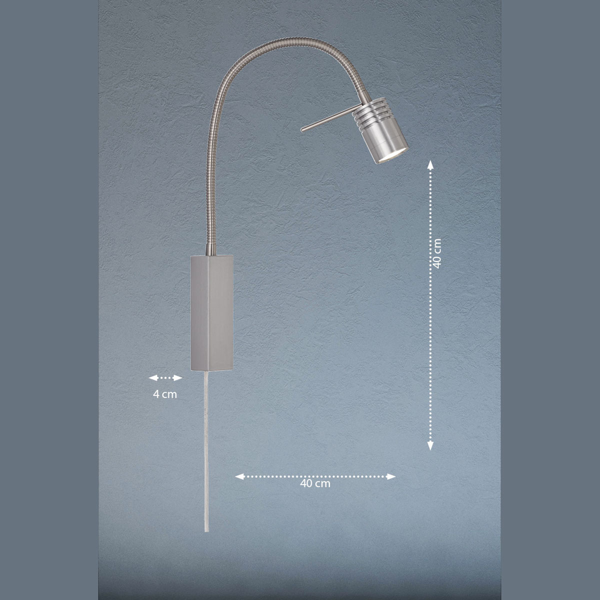 Paulmann 78918 Applique LED Tabari Ronde Avec Lampe De Lecture - Murale Chrome, Blanc Chaud 3000K