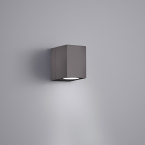 Outdoorbereich Zeitlose LED-Außen-Wandleuchte, Anthrazit, Aluguss, IP54, 7 cm x 10 cm