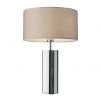 Villeroy & Boch Tischlampe klassisch mit Schirm aus Stoff und 53 cm Höhe