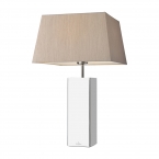 Villeroy & Boch Tischleuchte mit Stoffschirm und einer Höhe von 53 cm