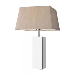 Villeroy & Boch Tischleuchte mit Stoffschirm und einer Höhe von 53 cm