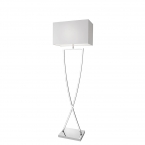 Villeroy & Boch Stehleuchte mit klassischem Stoffschirm und 175 cm Höhe