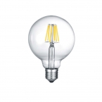 Filament Leuchtmitte, 14,3 cm Höhe, 9,5 cm Ø, 2700 Kelvin, 810 Lumen, Kugelform, Switch-Dimmer, Stromsparend, IP20. Jetzt ansehen,