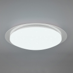 LED Deckenleuchte, RGBW-Farbwechsler, Dimmer, Fernbedienung, IP44, 48 cm Durchmesser, Wohnraumleuchte, Außen Deckenleuchte, Flurbeleuchtung, Küchen Deckenlicht, Balkon Deckenleuchte, Terrassenleuchte
