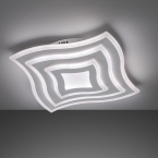 LED Deckenleuchte, Dimmer, Farbwechsler, Fernbedienung, 43 cm x 43 cm, Wartezimmer Deckenleuchte, Praxis Deckenlampe, Restaurant Deckenbeleuchtung, Flurdeckenlicht, Hotel Deckenleuchte, Esszimmerlicht, Bürobeleuchte, Dekolampe, Innenraumbeleuchtung, Wohnraumbeleuchtung, IP20