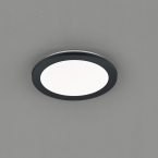 Moderne LED Wandleuchte mit SWITCH Dimmer rund mit 26 cm Durchmesser