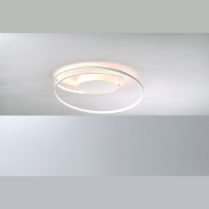 Smart Home BOPP LED-Deckenstrahler ringformig und nachhaltig mit 45 cm Durchmesser