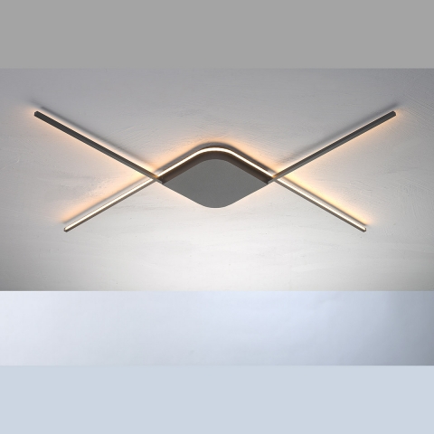Smart Home LED-Deckenstrahler von BOPP mit indirektem Licht und 97 cm Breite