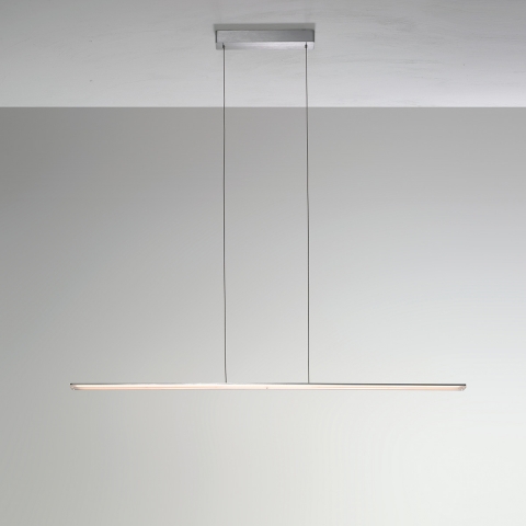 BOPP LED-Pendellampe mit Tastdimmer, Farbtemperaturwechsler und 120 cm Breite