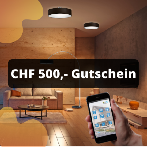 Gutschein fuer Leuchten 500 Franken