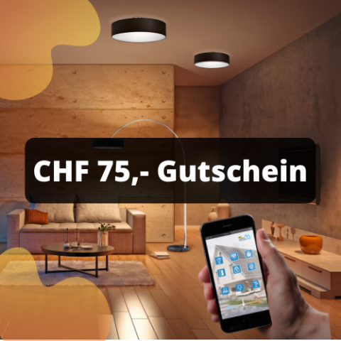 Gutschein fuer Leuchten 75 Franken