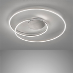 Éclairage de salon Plafonnier à LED, filigrane, rond, télécommande, changement de couleur, 49 cm de diamètre