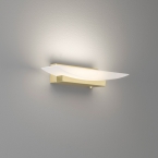 LED Wandleuchte, Farbwechsler, Touch-Dimmer, Messing, 30 cm x 6 cm, Restaurant Wandleuchte, Hotelwandlampe, Wartezimmerleuchte, Praxiswandstrahler, Ladenlokalleuchte, Innenraumbeleuchtung, Wohnraumbeleuchtung, IP20