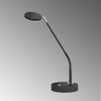 Éclairage de bureau Lampe de bureau LED, variateur de lumière tactile, changeur de couleur, bras flexible, noir, 60 cm, lampe de bureau, lampe de lit, éclairage du lieu de travail, lampe de bureau, lampe de bureau, éclairage intérieur, éclairage domestique, IP20