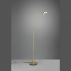 Hotelzimmerbeleuchtung LED Stehleuchte, Sensordimmer, Farbwechsler, Memoryfunktion, Flexhals, 145 cm, Wohnzimmer Stehleuchte, Café Stehleuchte, Wartezimmer Stehlampe, Lesebeleuchtung