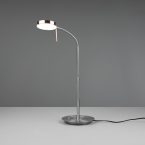 Schreibtischbeleuchtung LED Tischleuchte, Dimmer, Flexhals, Farbwechsler, Memoryfunktion, 57 cm Höhe, Arbeitsflächenbeleuchtung, Officeleuchte, Büro Tischlampe, Bettleuchte, Nachttischleuchte