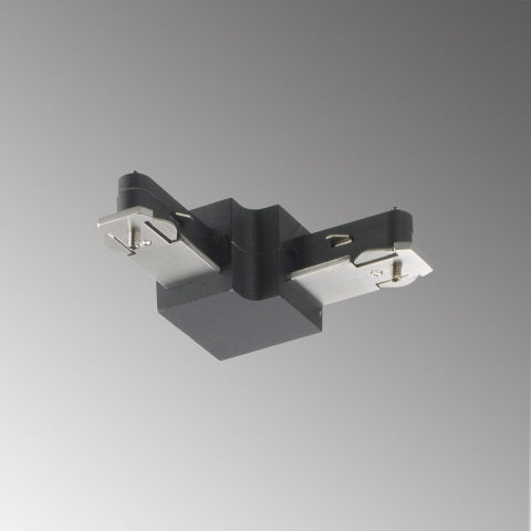 Hotelbeleuchtung Stromschienen - L - Verbinder, Schwarz, Deckenleuchte, Pendelleuchte, Schienensystem, 3 cm x 3 cm