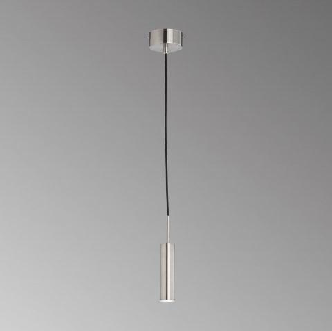 LED Pendelleuchte, Zylinder, Switch Dimmer, Höhe anpassbar, 10 cm Ø, Küchenbeleuchtung, Esszimmerpendelleuchte, Tresenbeleuchtung, Wartezimmerhängeleuchte, Praxisbeleuchtung, Caféleuchte, Wohnraumbeleuchtung, Innenraumbeleuchtung, IP20