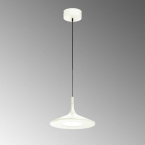 LED Pendelleuchte, Sandweiß, Switch Dimmer, Höhe anpassbar, 45 cm Ø, Esszimmerbeleuchtung, Küchenpendellampe, Caféhängeleuchte, Tresenbeleuchtung, Rezeptionsleuchte, Innenraumbeleuchtung, Wohnraumbeleuchtung, IP20
