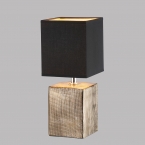 Éclairage de la chambre à coucher Lampe de table noble, céramique, couleur bronze, abat-jour en tissu, hauteur 35 cm, lampe de table d'hôtel, lampe de chevet, lampe de lit, lampe d'intérieur, lampe de salon