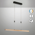 Suspension LED, hauteur réglable, changement de couleur, variateur, 120 cm x 8 cm, suspension de cuisine, lampe de salle à manger, lampe de café, éclairage de comptoir, lumière de comptoir, lampe d'accueil, lampe de cabinet, suspension de bureau