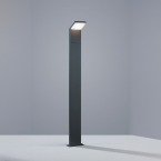 Lampadaire extérieur, éclairage d'entrée, éclairage de chemin, éclairage de cour, Lampadaire extérieur Hote, 100 cm de hauteur, éclairage de jardin 421160142