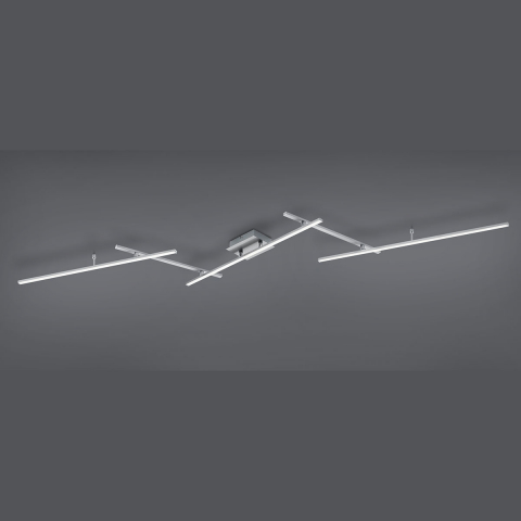 Küchenbeleuchtung LED Deckenleuchte, RGBW, Farbwechsler, Dimmer, Fernbedienung, 245 cm x 50 cm, Cafébeleuchtung, Dielenleuchte, Wohnraumleuchte, Schlafzimmerleuchte, Flurlicht, Wartezimmer Deckenlicht, Hoteldesigner Deckenleuchte