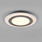 LED Deckenleuchte, Farbtemperaturwechsler, Fernbedienung, Dimmer, Timer, 45 cm Ø,Flurbeleuchtung, Schlafzimmerleuchte, Wohnzimmer Deckenleuchte, Dielen Deckenlicht, Wartezimmerbeleuchtung, Praxis Deckenleuchte, Cafébeleuchtung, Esszimmer Deckenlicht
