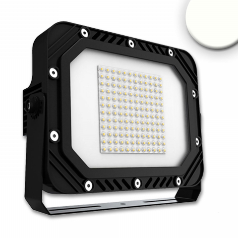 LED Aussen Fluter, Scheinwerfer, Aluminium, Schwarz, Dimmbar, IP66, 38 cm x 28 cm, Gartenbeleuchtung, Festbeleuchtung, Objektbeleuchtung, Beleuchtung für Aussenanlagen, Outdoorleuchte, Campinglampe, Fassadenbeleuchtung