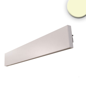 Wohnzimmerbeleuchtung, Schlafzimmerbeleuchtung, Esszimmerbeleuchtung, Restaurantbeleuchtung, LED Wandleuchte, Weiss, Rechteckig, Up-and-Down, Aluminium, IP40, 61 cm Länge, Flurbeleuchtung, Hotelzimmerbeleuchtung LED Wandleuchte, Up-and-Down Beleuchtung, Rechteckig, IP40, 61 cm x 20 cm