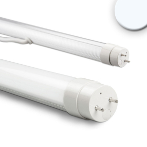 Éclairage d'atelier, éclairage de bureau, éclairage de chambre, éclairage de cabinet médical, éclairage d'entrepôt, éclairage de couloir, éclairage de salle de séjour, tube LED, blanc, T8, calottes pivotantes, 6000 Kelvin, longueur 120 cm