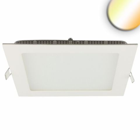 LED Einbaustrahler, Downlight, Quadrat, Weiss, Dimmbar, Farbwechsler, IP42, 30 cm x 30 cm, Einkaufszentrumbeleuchtung, Schulhausbeleuchtung, Wartezimmerlampe, Praxis Einbaustrahler, Kücheneinbaustrahler, Korridorbeleuchtung, Treppenhausbeleuchtung, Innenraumbeleuchtung, Hausgangleuchte, Kellerleuchte