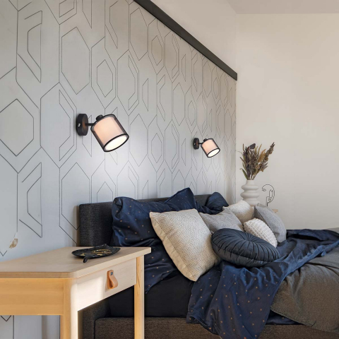 LED Design Wand Leuchte Strahler Lampe Farbfilter Gelb Flur Wohn Schlaf Zimmer