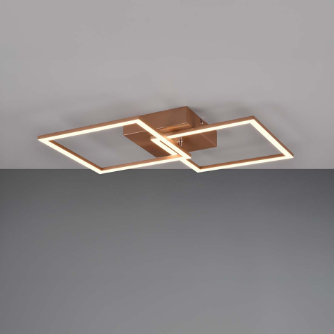 Wohnzimmerbeleuchtung, Schlafzimmerbeleuchtung, Flurbeleuchtung, Restaurantbeleuchtung, Hotelbeleuchtung, Barbeleuchtung LED Deckenleuchte, Wandleuchte, Schwenkbar, Coffee, 60 cm x 35 cm