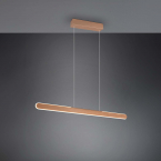 LED Pendelleuchte, Coffee, Farbwechsler, Touch Dimmer, Lift me, 100 cm x 8 cm, Küchenbeleuchtung, Höhenverstellbar, Esszimmer Pendelleuchte, Büro Hängeleuchte, Tresenbeleuchtung, Thekenleuchte, Hotel Pendelleuchte, Innenraumbeleuchtung, Wohnraumbeleuchtung, IP20
