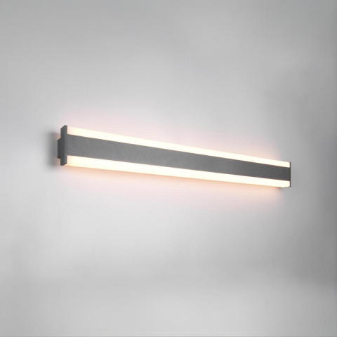 Outdoorbeleuchtung, Fassadenbeleuchtung, Balkonbeleuchtung, Terrassenbeleuchtung, LED Aussen Wandleuchte, Farbwechsler, Up-Down-Licht, IP54, 100 cm x 11 cm, Garagenbeleuchtung, Kellerbeleuchtung, Waschraumbeleuchtung